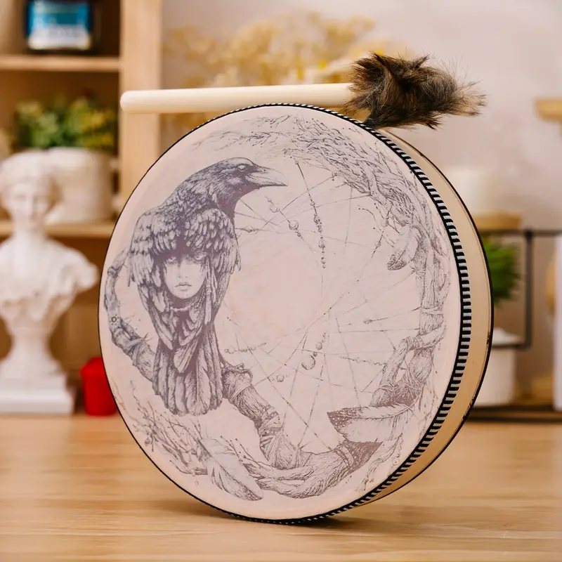 Raven Vegan Frame Drum 