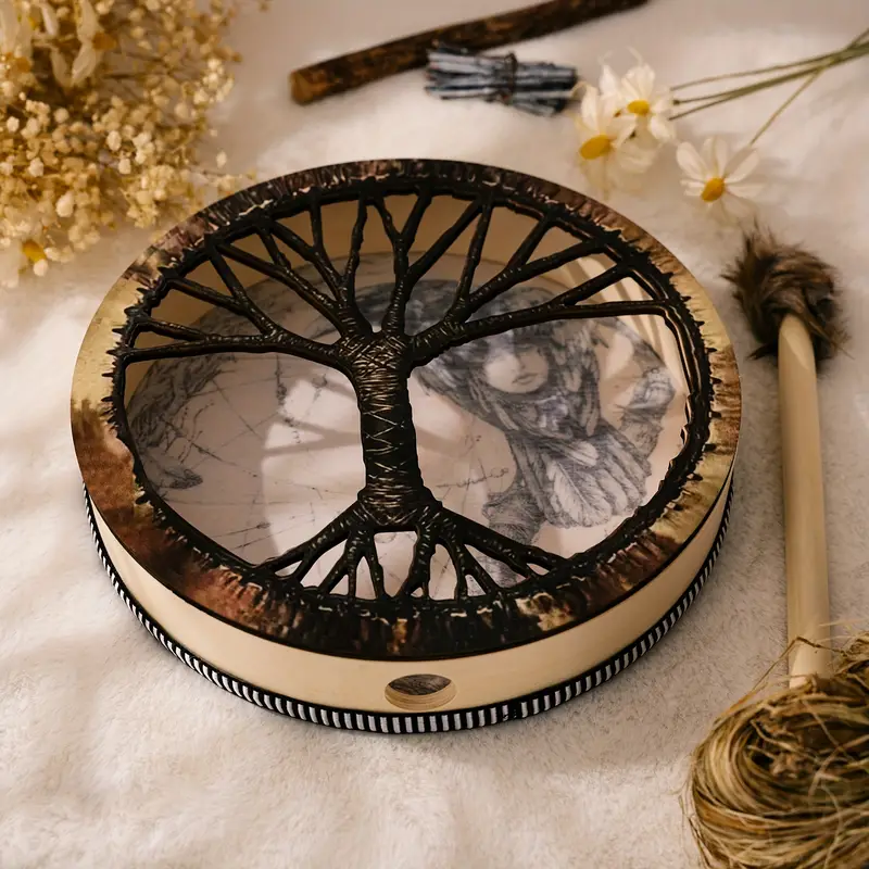 Raven Vegan Frame Drum 