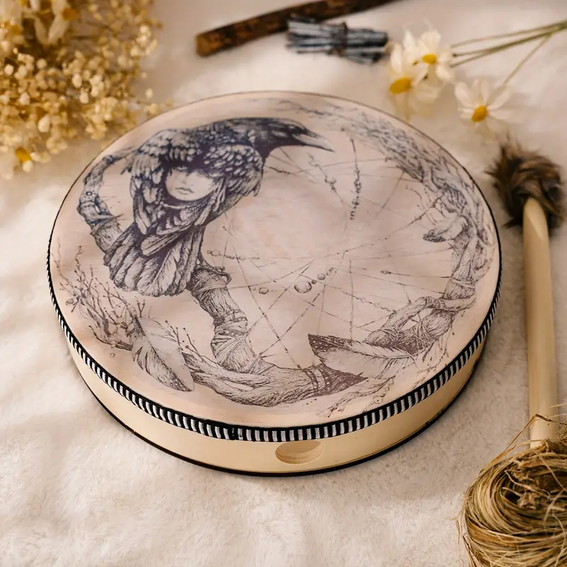 Raven Vegan Frame Drum 