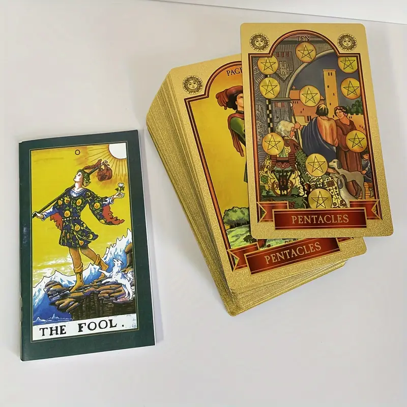 Golden Tarot Deck