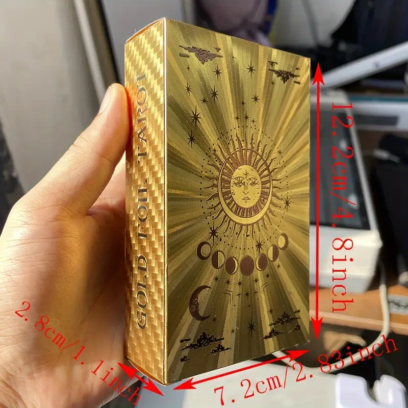 Golden Tarot Deck