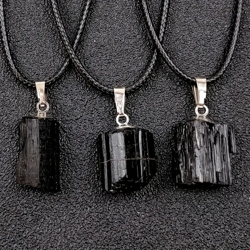 Raw Black Tourmaline Stones