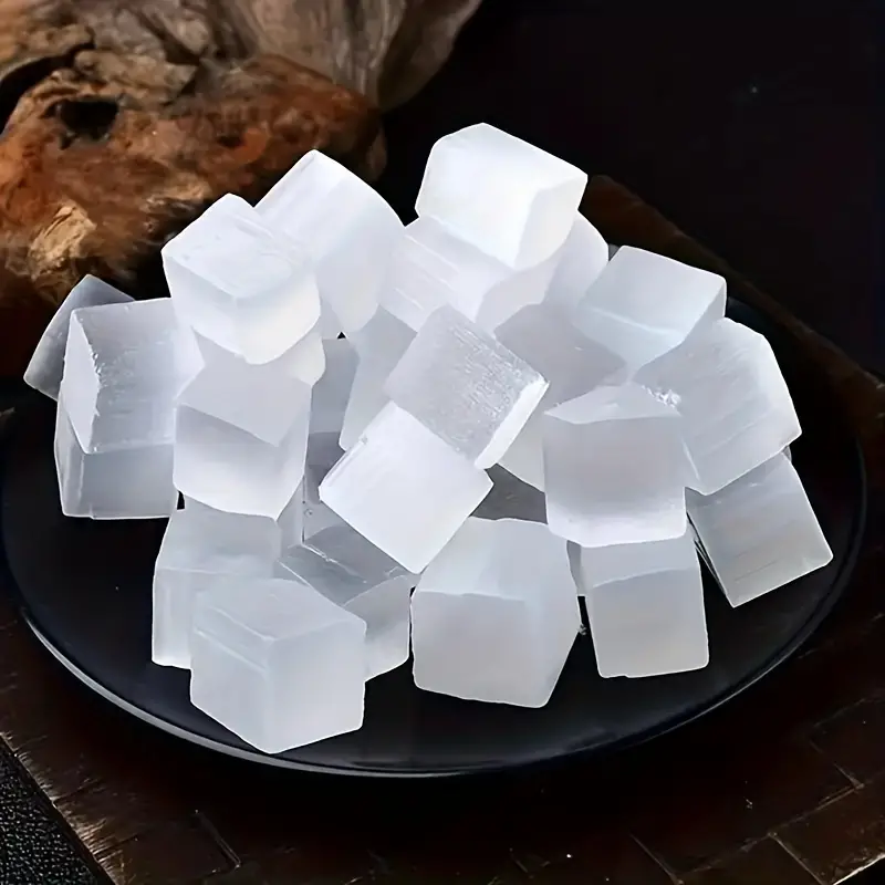 1 Pack Natural Selenite Crystal Block, 