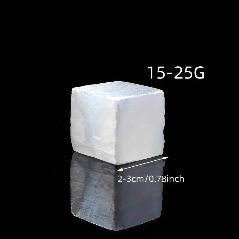 1 Pack Natural Selenite Crystal Block, 
