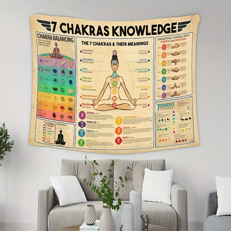 1PC Yoga Hobbies Tapestry