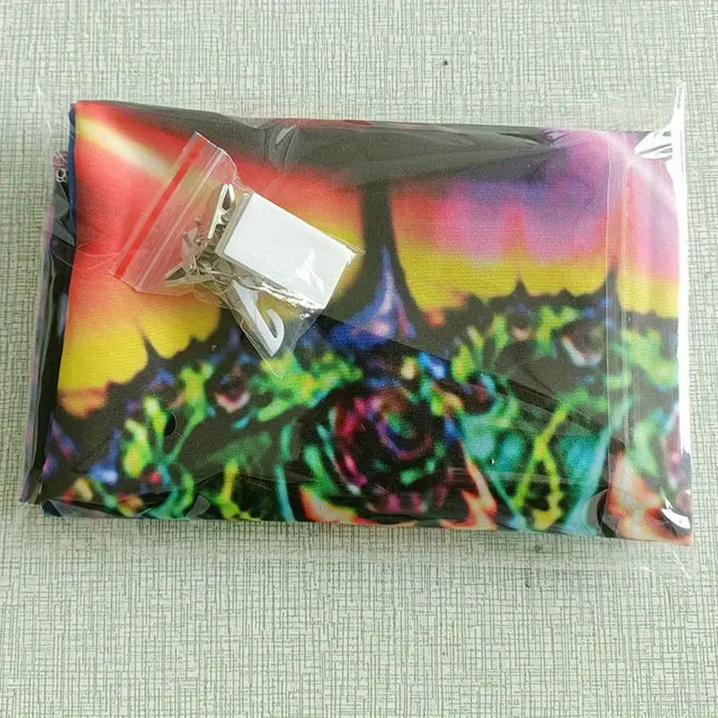 7pcs/set, 39.3*29.5 Inches Cool Fire Phoenix Background Wall Tapestry 