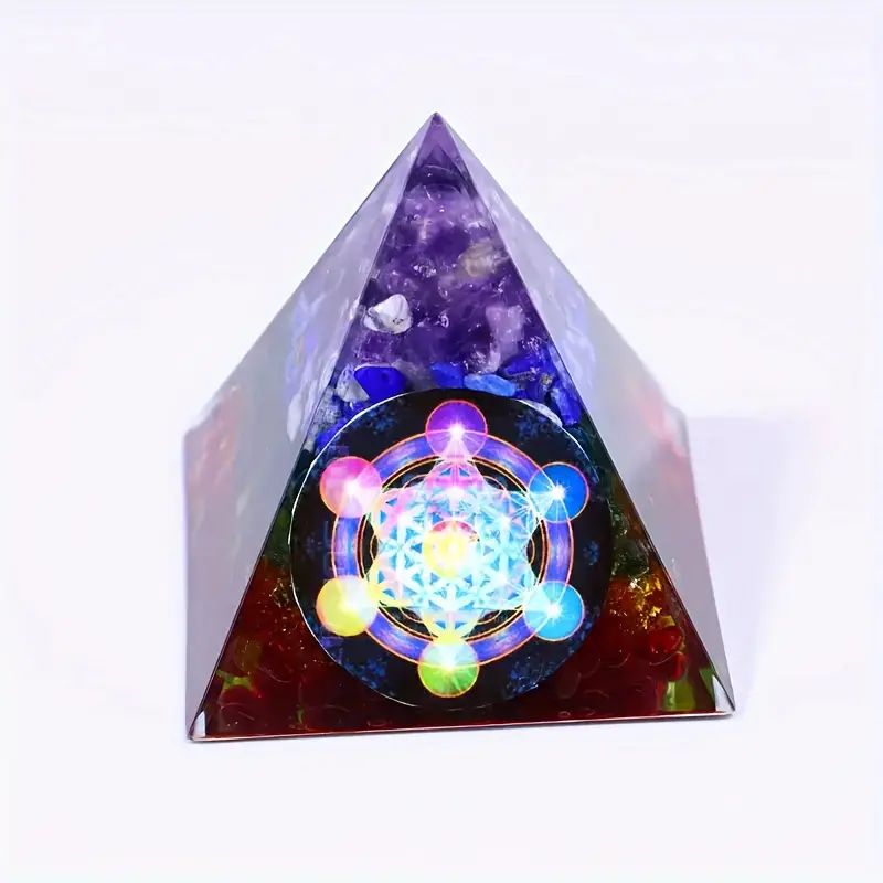 1PC Natural Crystal Metatron's Cube