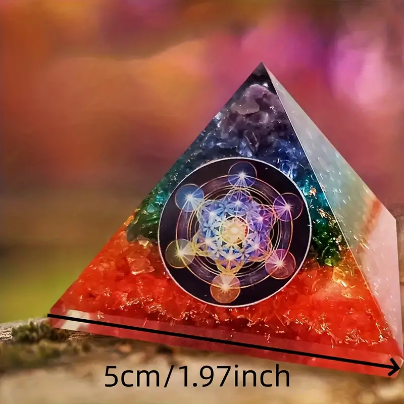 1PC Natural Crystal Metatron's Cube 