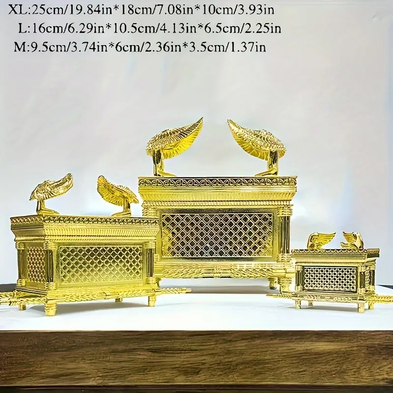 Elegant European Metal Craft Box