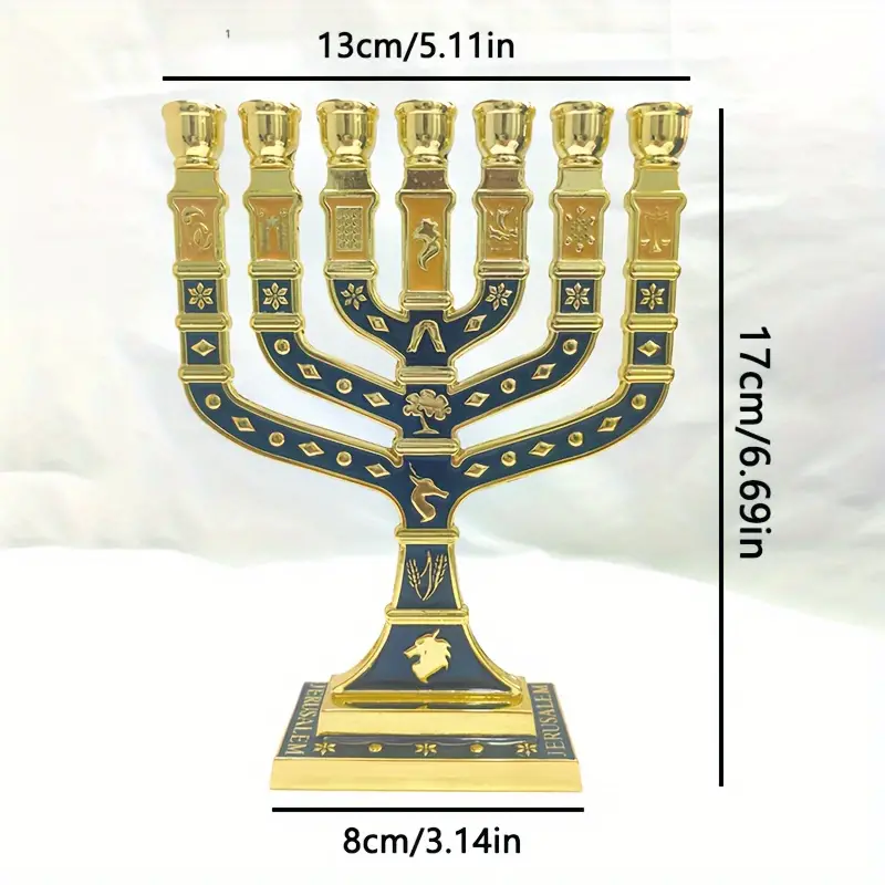 Gold-plated Traditional Candles, 