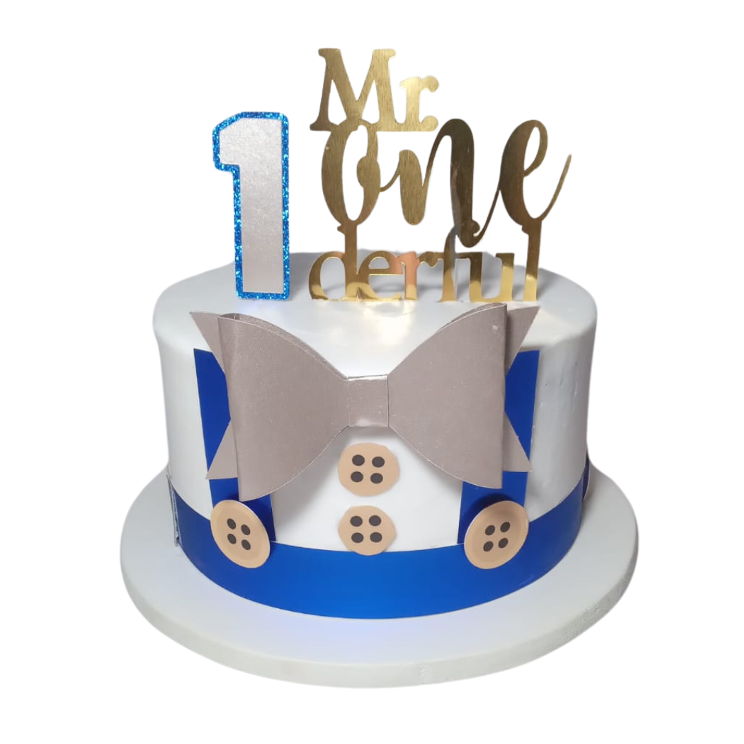 Mr. One-derful Cake Topper Set