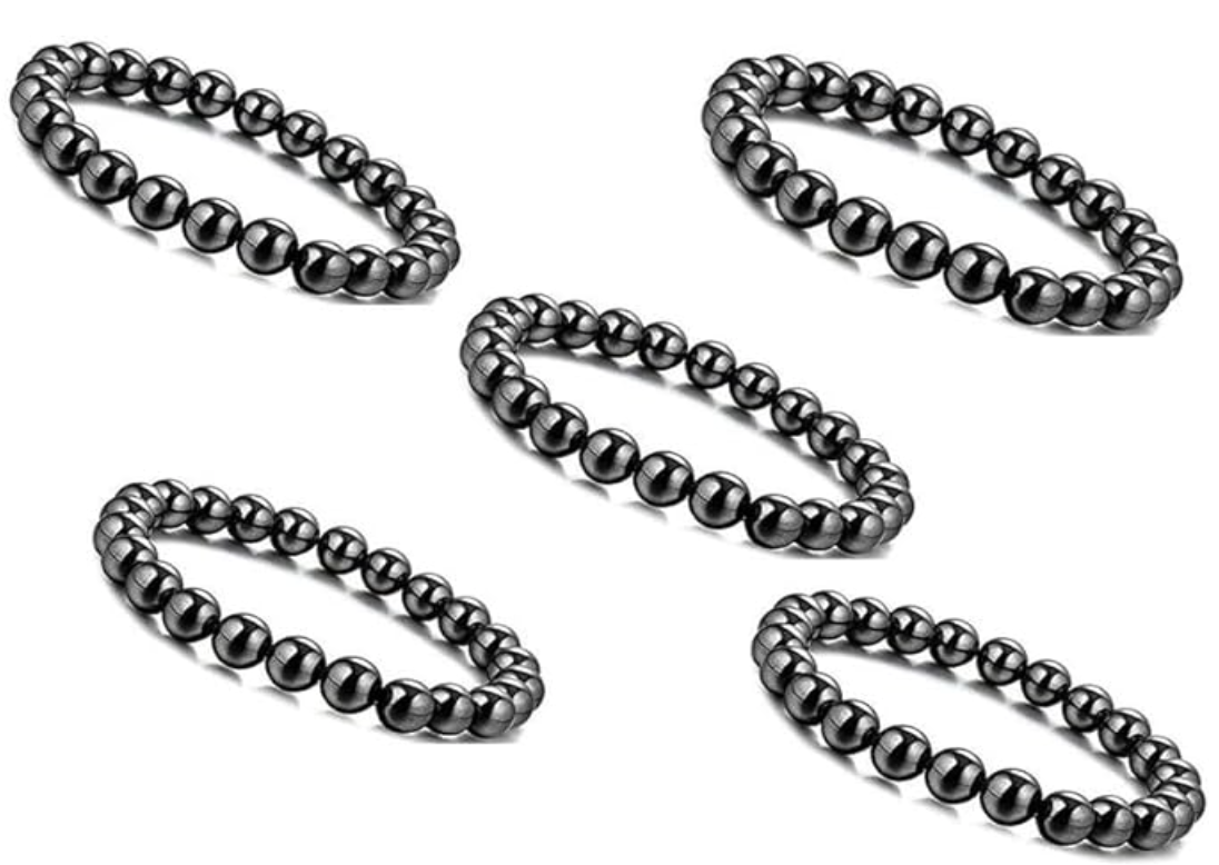 Hematite Healing Crystal Stone Bracelets