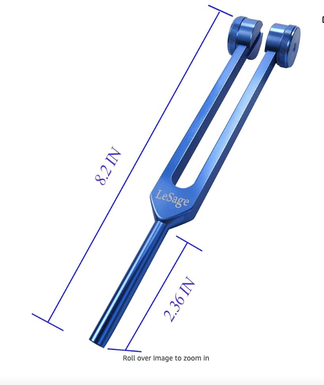 C-128 Hz Tuning Fork 