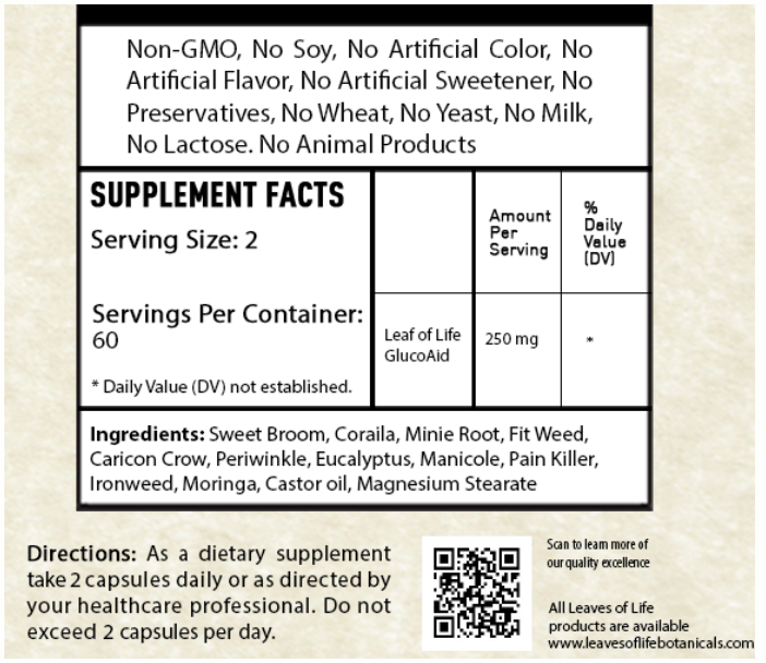 Leaf of Life GlucoAid