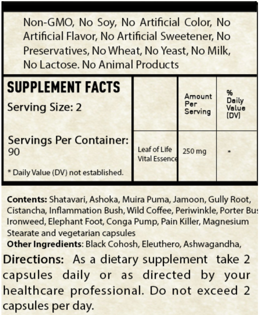 Leaf of Life FemAid (Capsules)