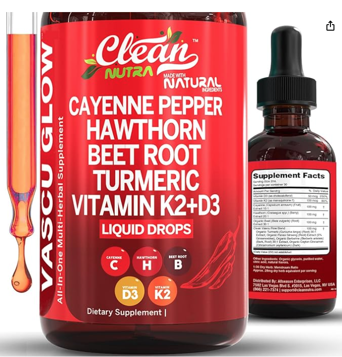 Cayenne Pepper Liquid Drops