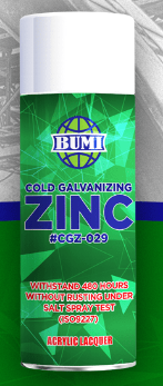 Cold Galvanizing Zinc Spray