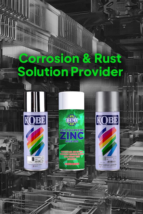 Cold Galvanizing Zinc Spray