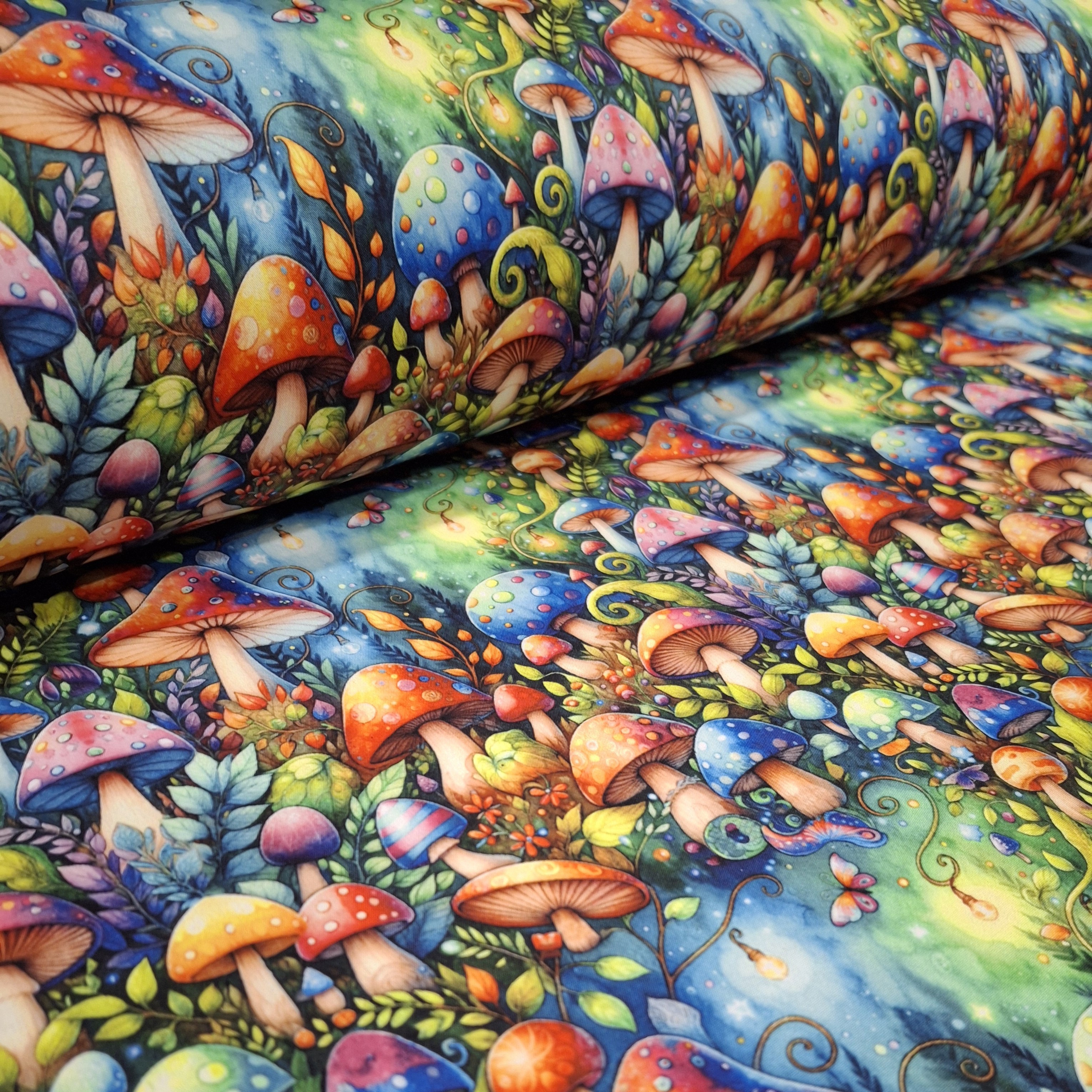 Softshell digitāli apdrukāts (Sēnes)