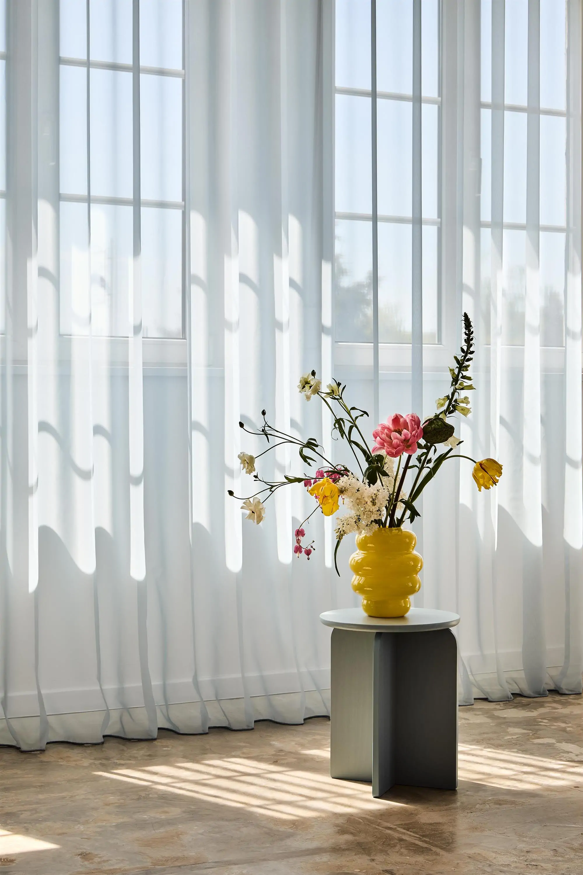 Firanki z lekkiego materiału