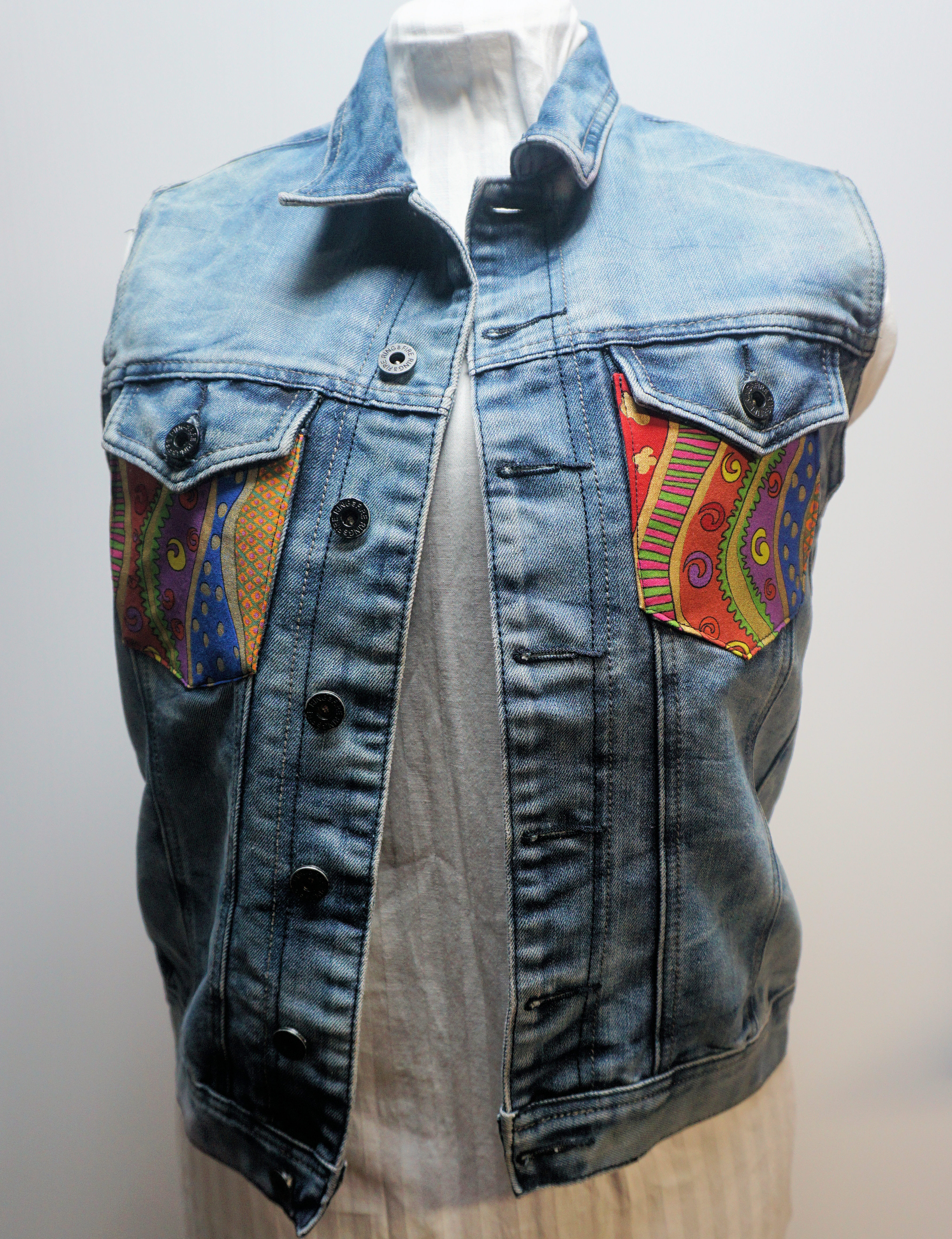 Ring of Fire Adult Jean Vest 