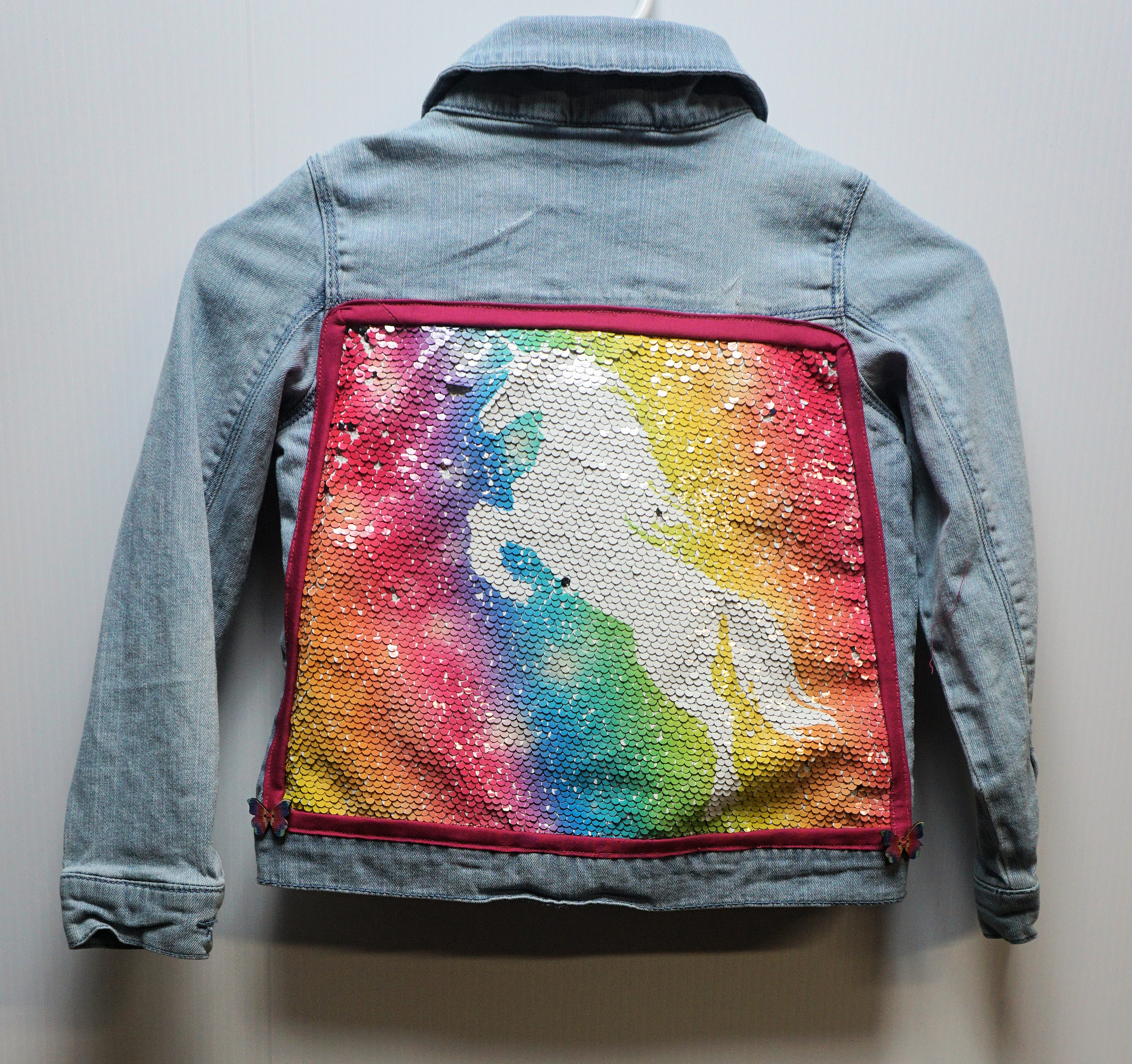 Glitter Children's Jean Jacket 