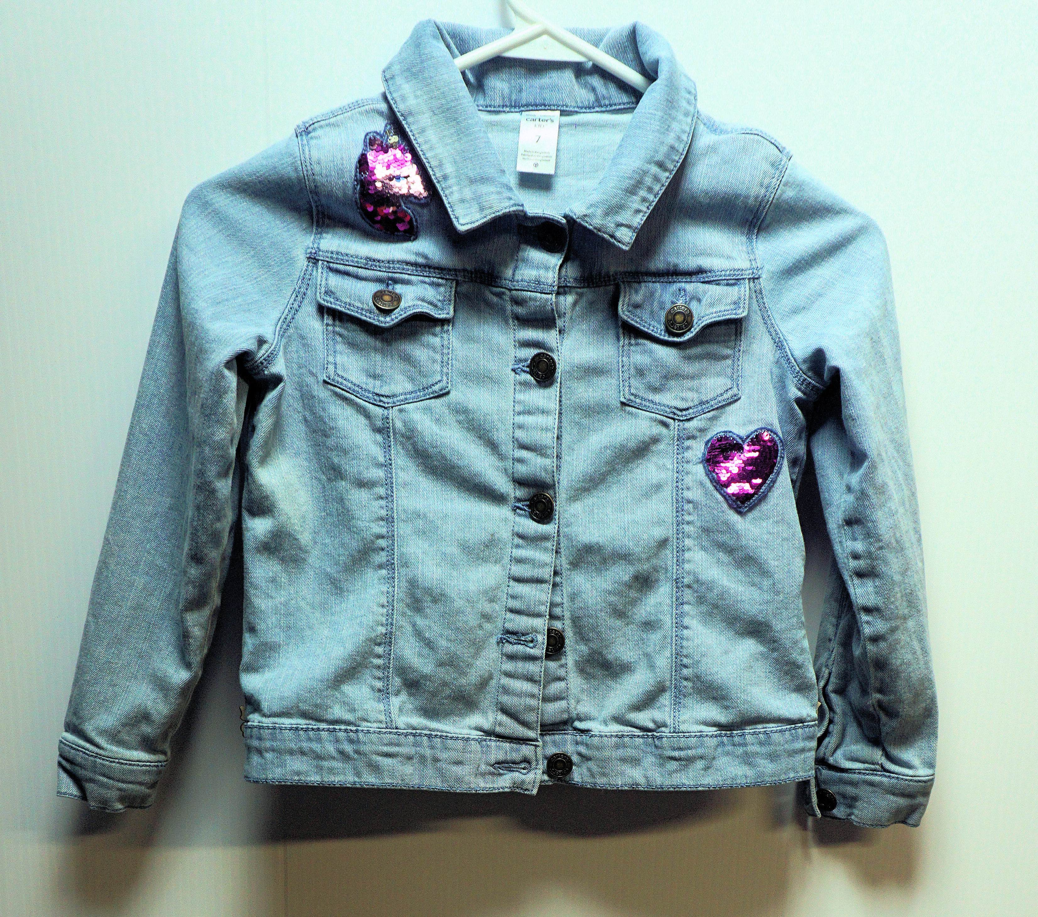 Glitter Children's Jean Jacket 