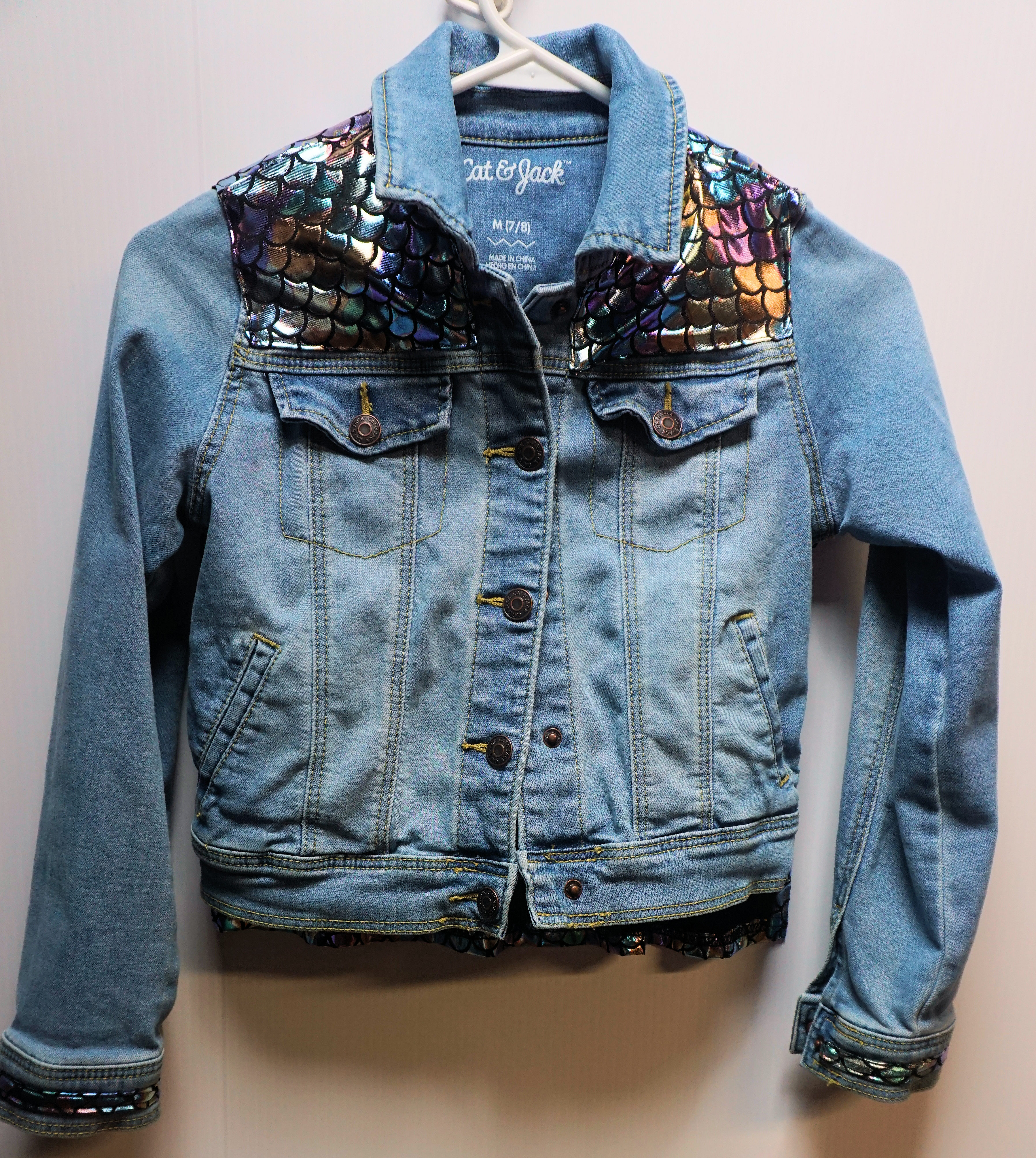 Mermaid Children's Jean Jacket 