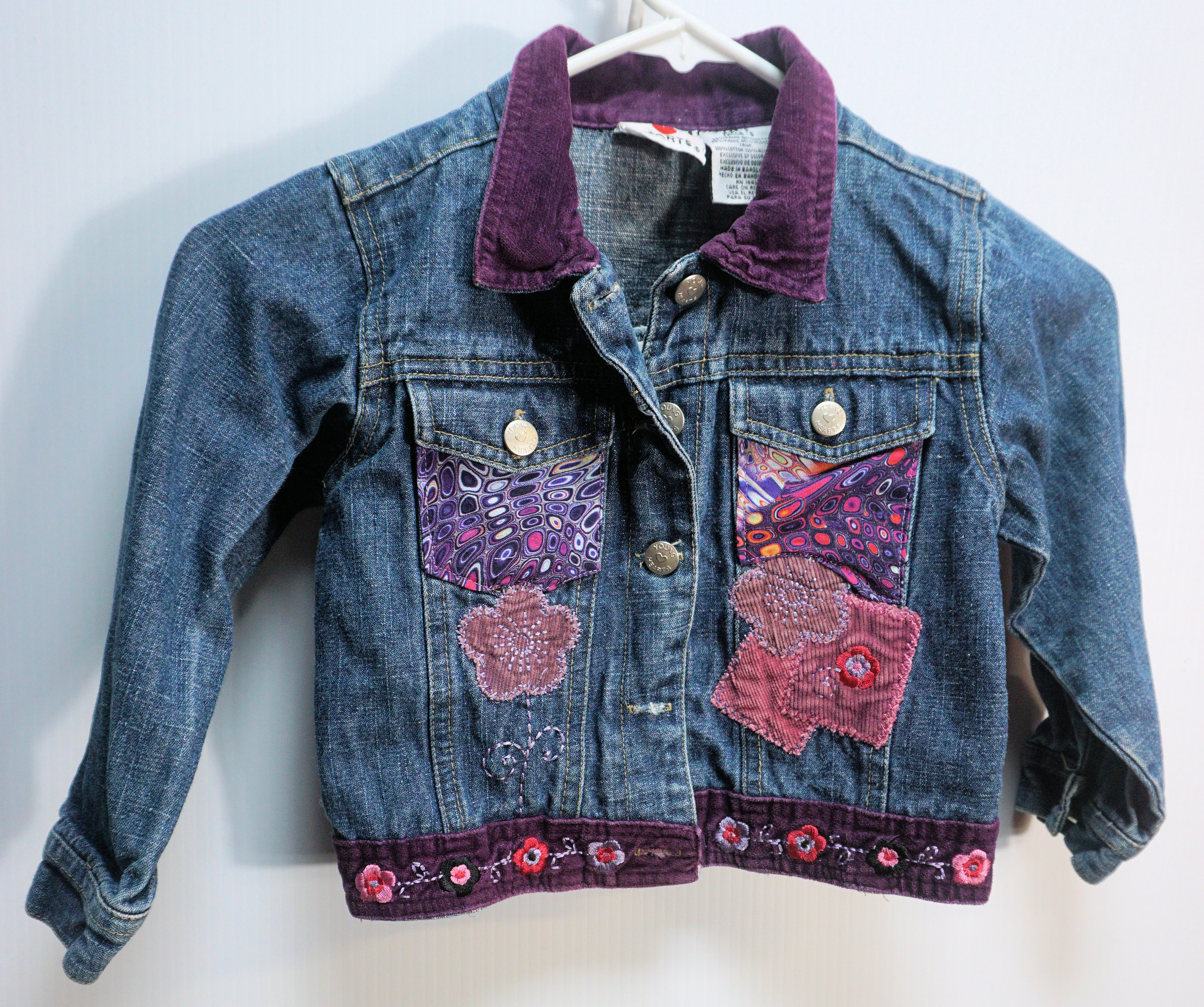 Flower Children's Jean Jacket 
