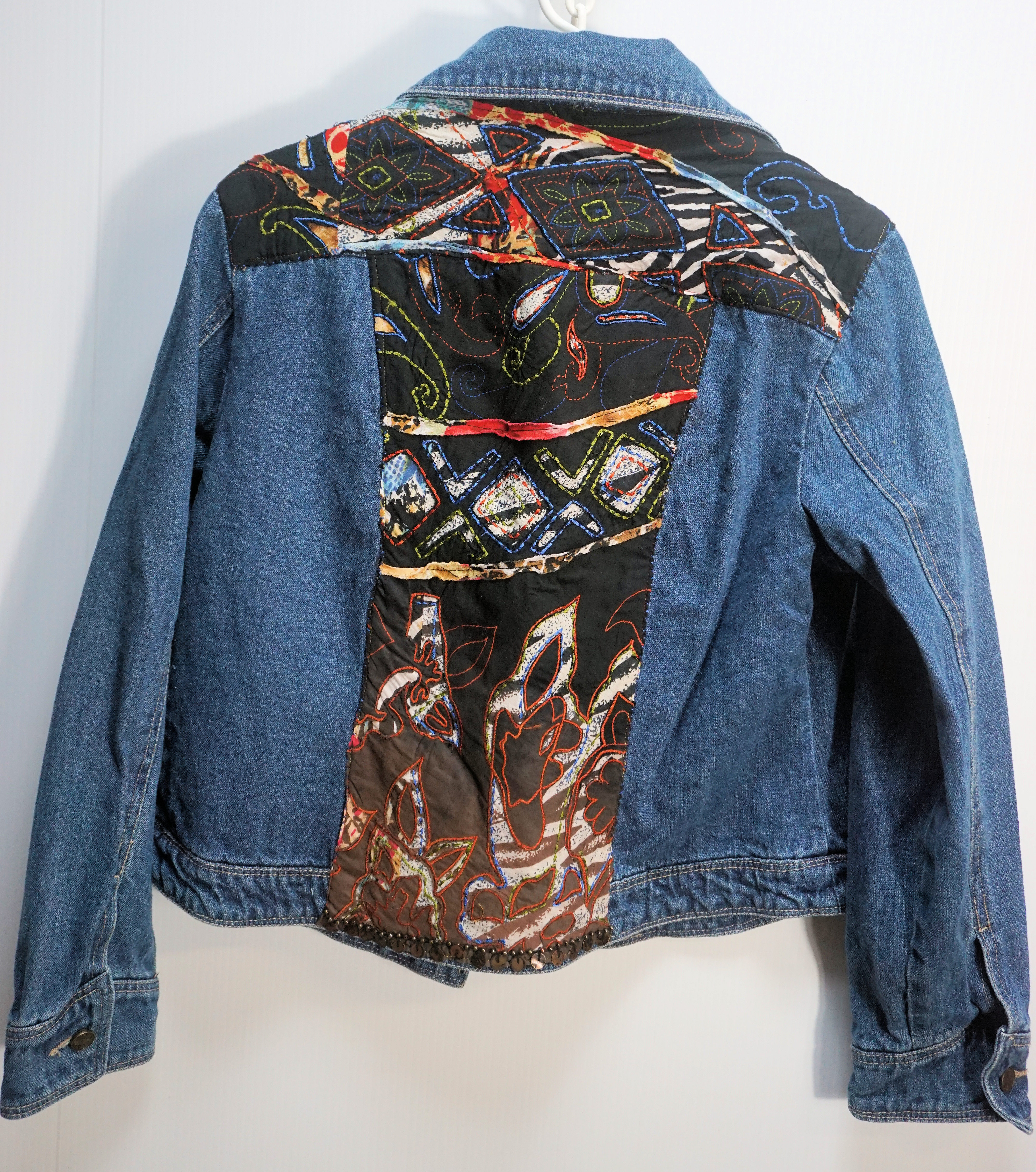 Zwina Upcycled Jean Adult Jacket