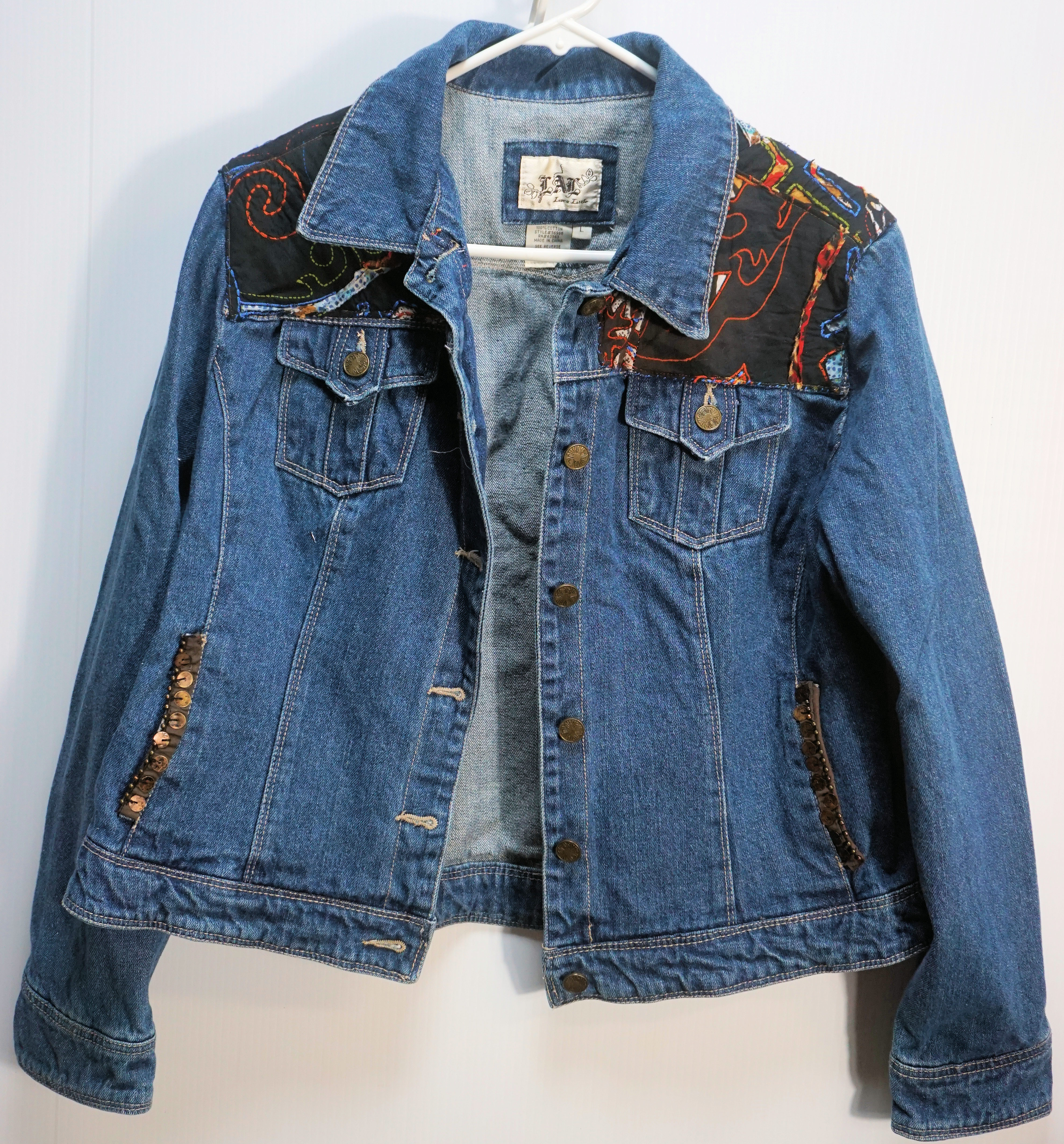 Zwina Upcycled Jean Adult Jacket