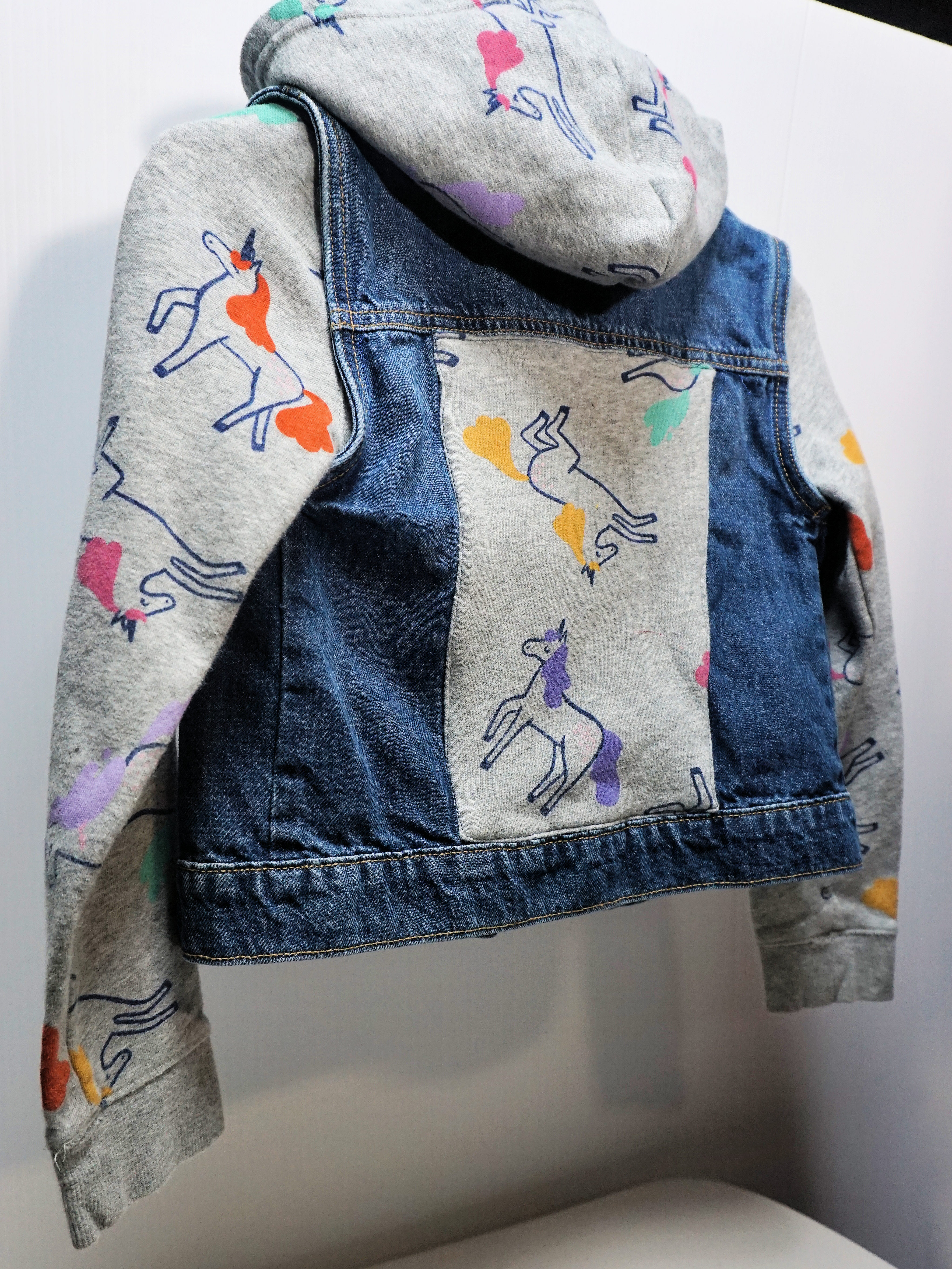 Unicorn Knit Children'sJean Jacket 