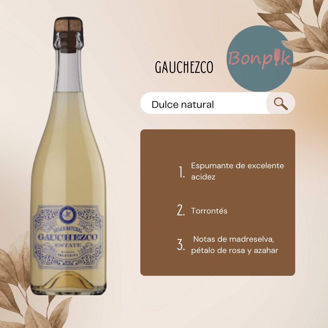 Gauchezco Espumante Dulce Natural