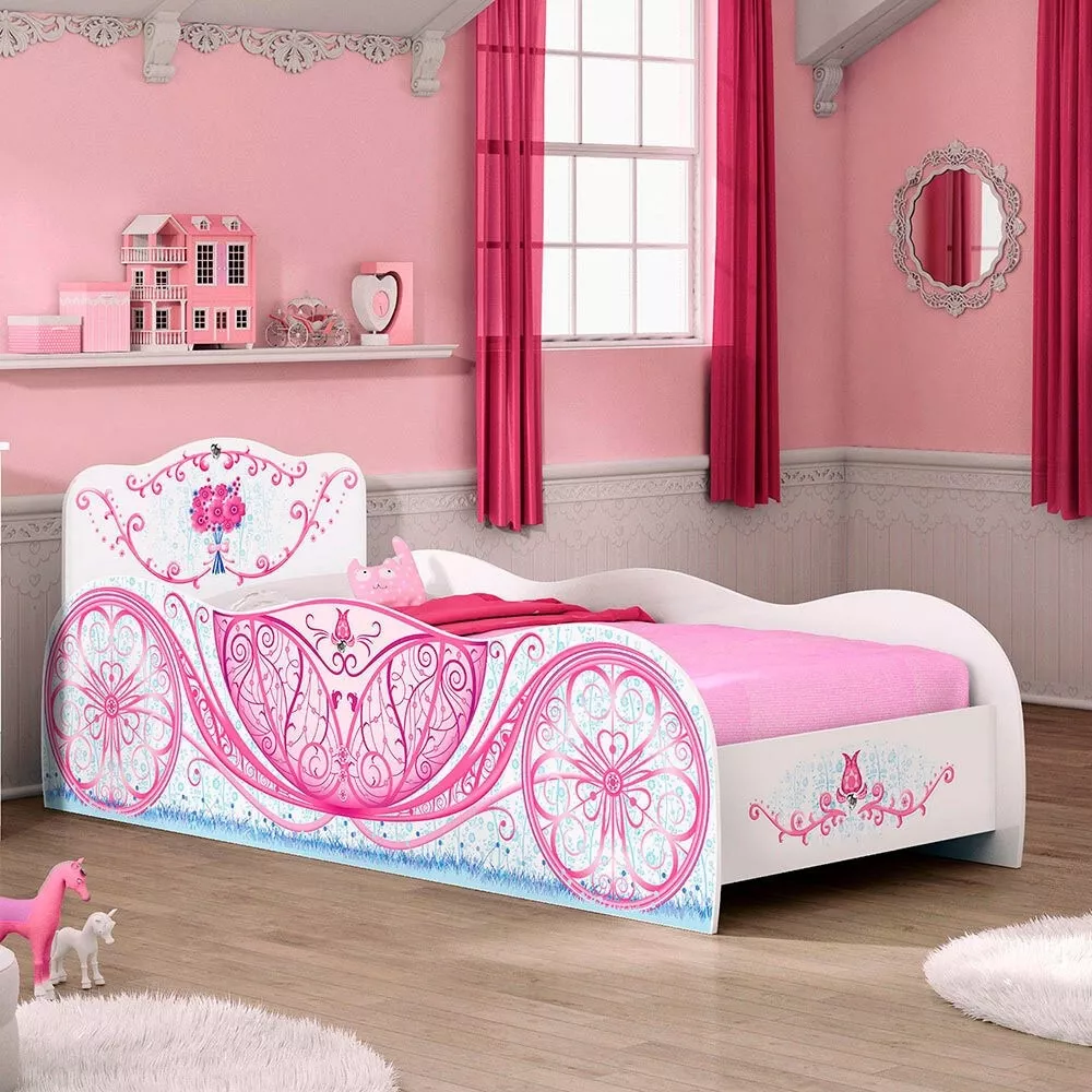 Cama Infantil Carruagem Tuboart