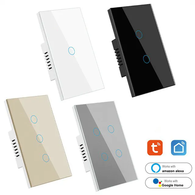 Interruptor inteligente Tuya WiFi control de voz