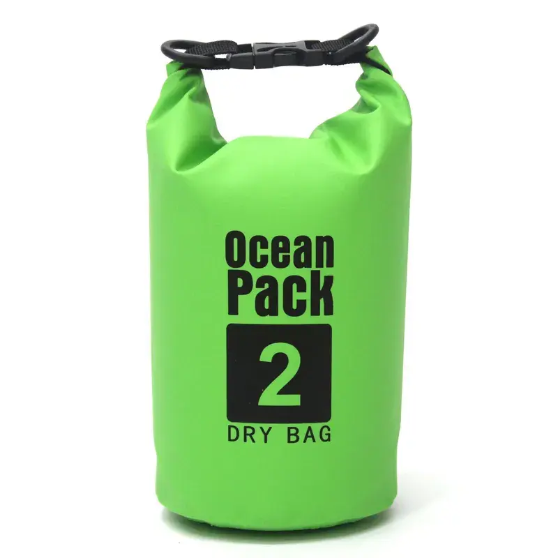 Bolsa seca de PVC impermeable para deportes al aire libre