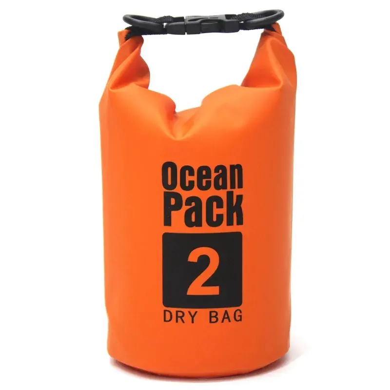 Bolsa seca de PVC impermeable para deportes al aire libre