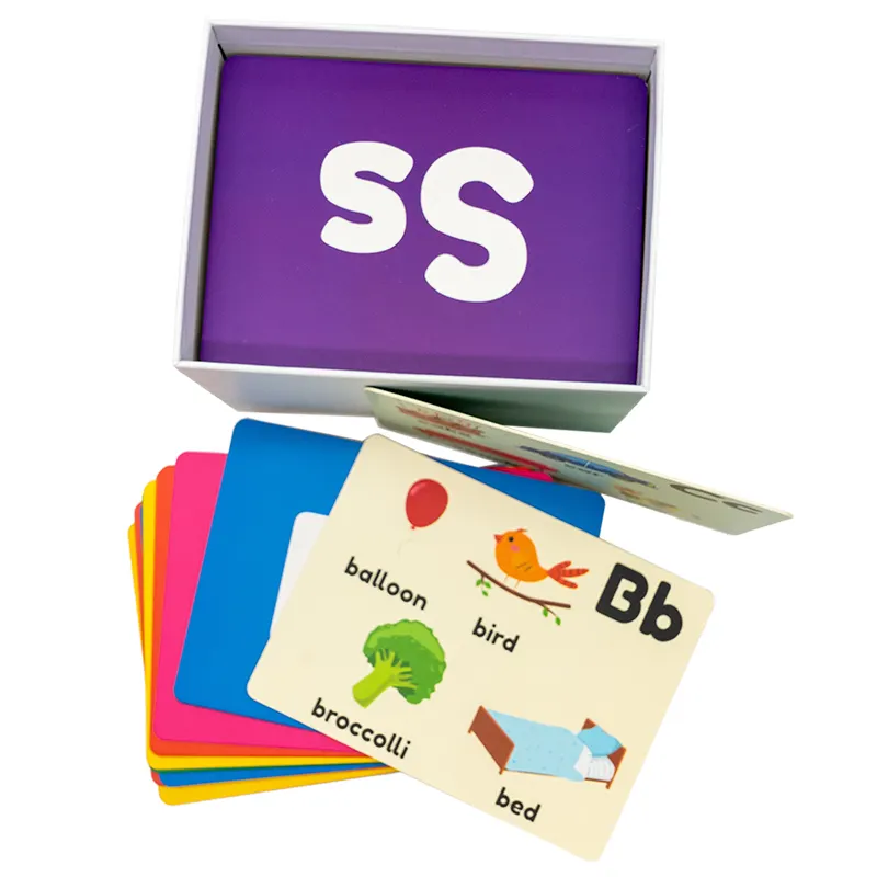 Tarjetas de juego de aprendizaje para bebé