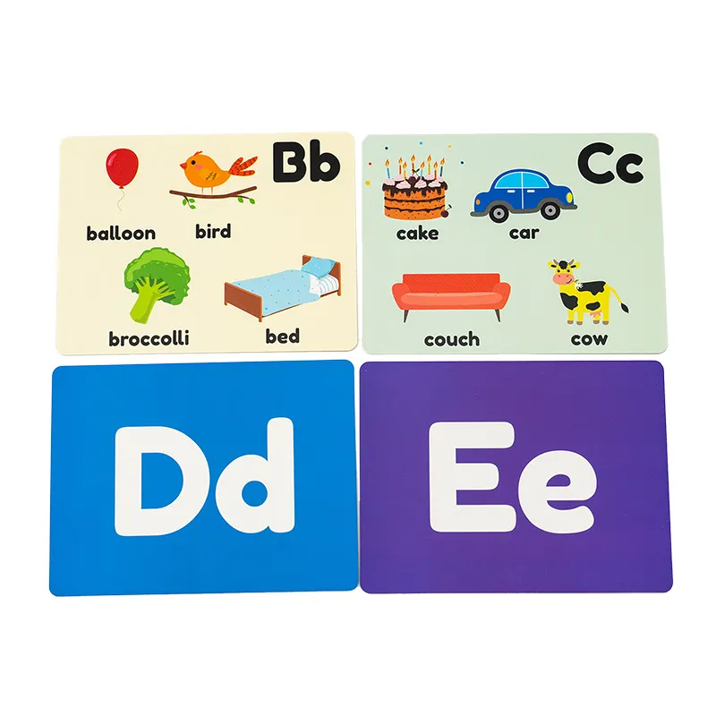 Tarjetas de juego de aprendizaje para bebé