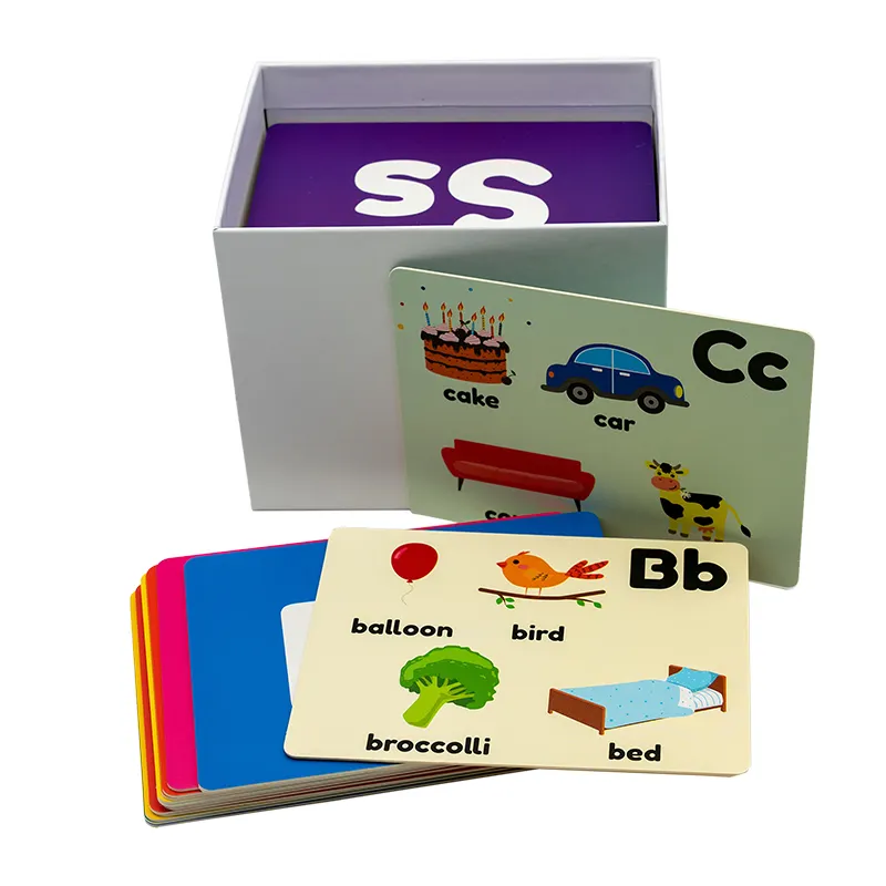 Tarjetas de juego de aprendizaje para bebé