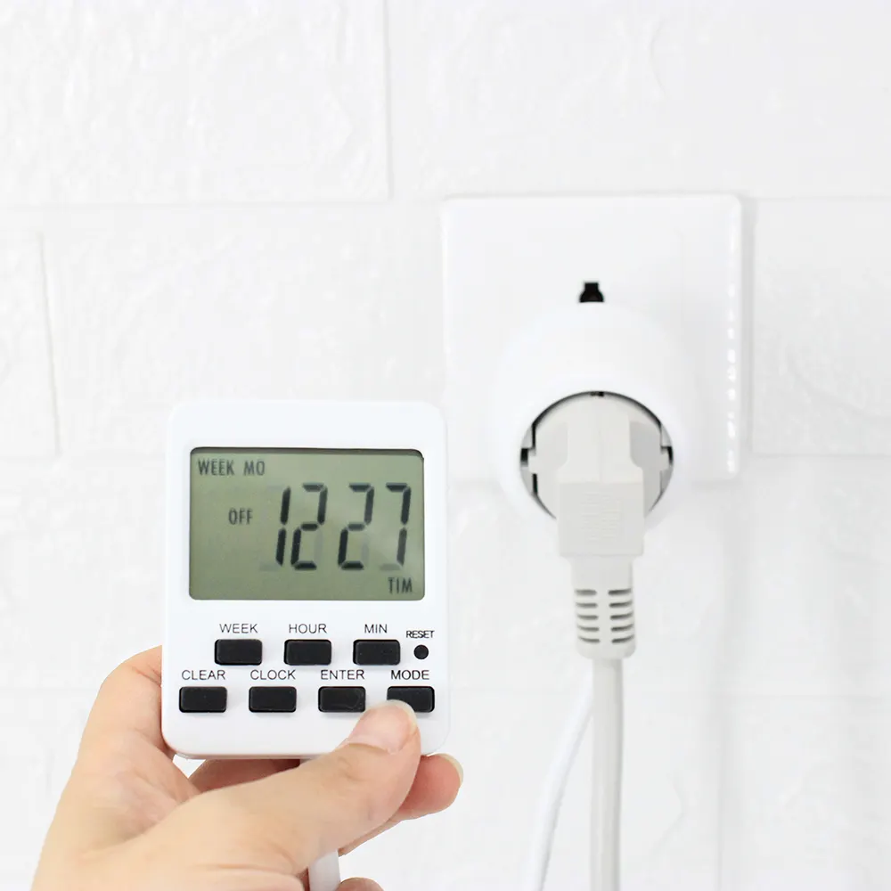 Timer Digital programable para el hogar