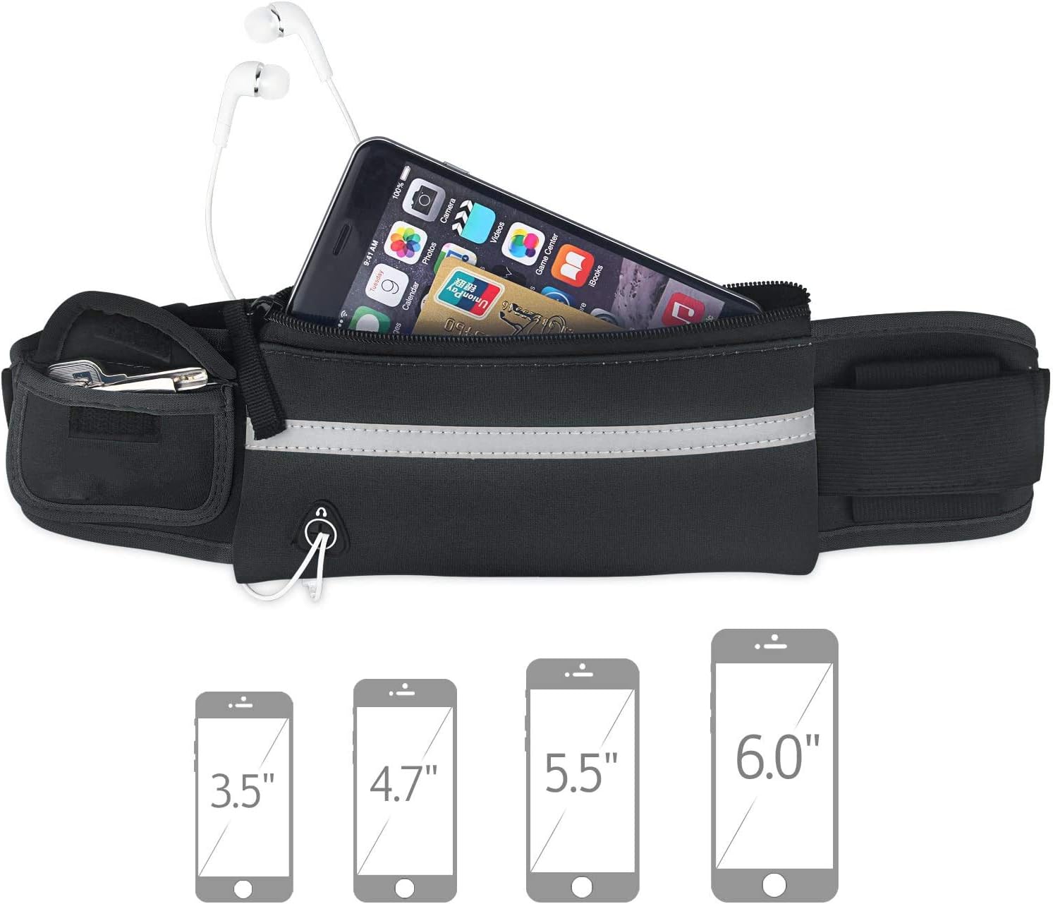 Cangurera Deportiva, Riñonera Cinturón Running para mujer/hombre