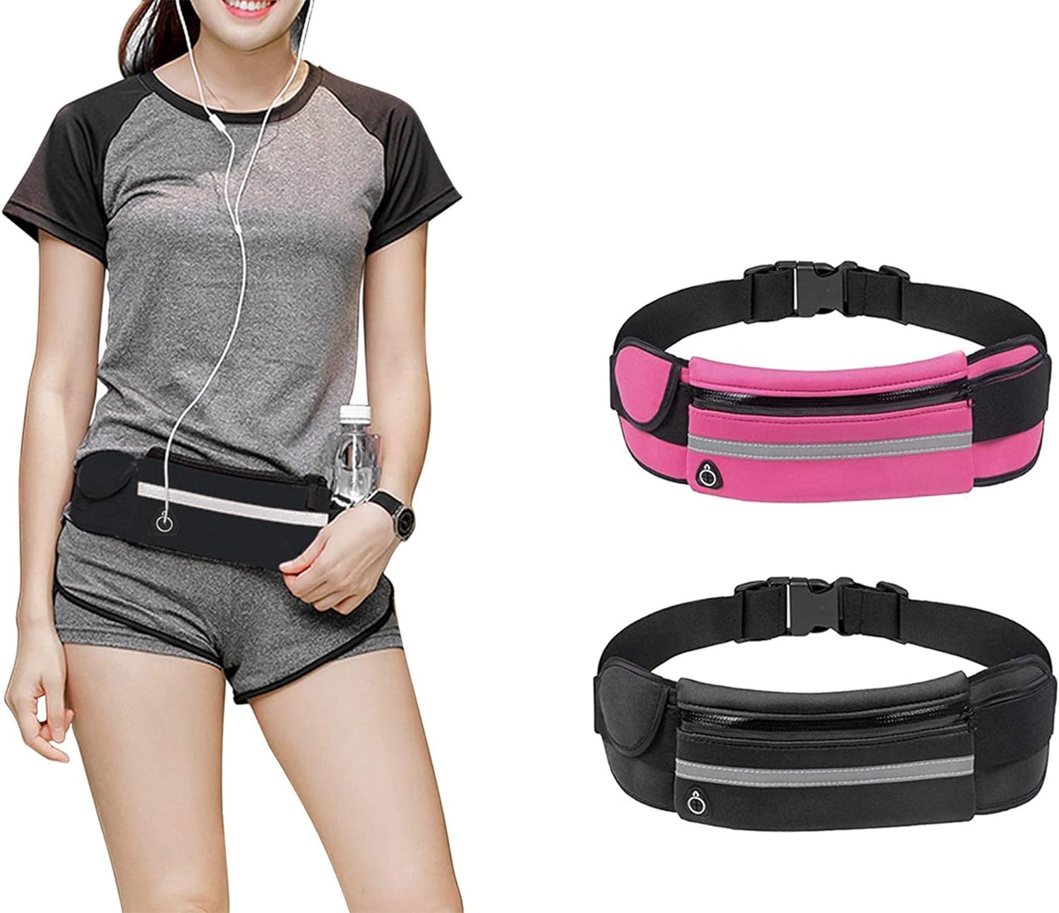 Cangurera Deportiva, Riñonera Cinturón Running para mujer/hombre