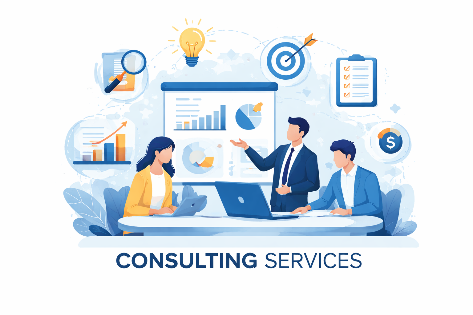 Business Consulting Services 50%