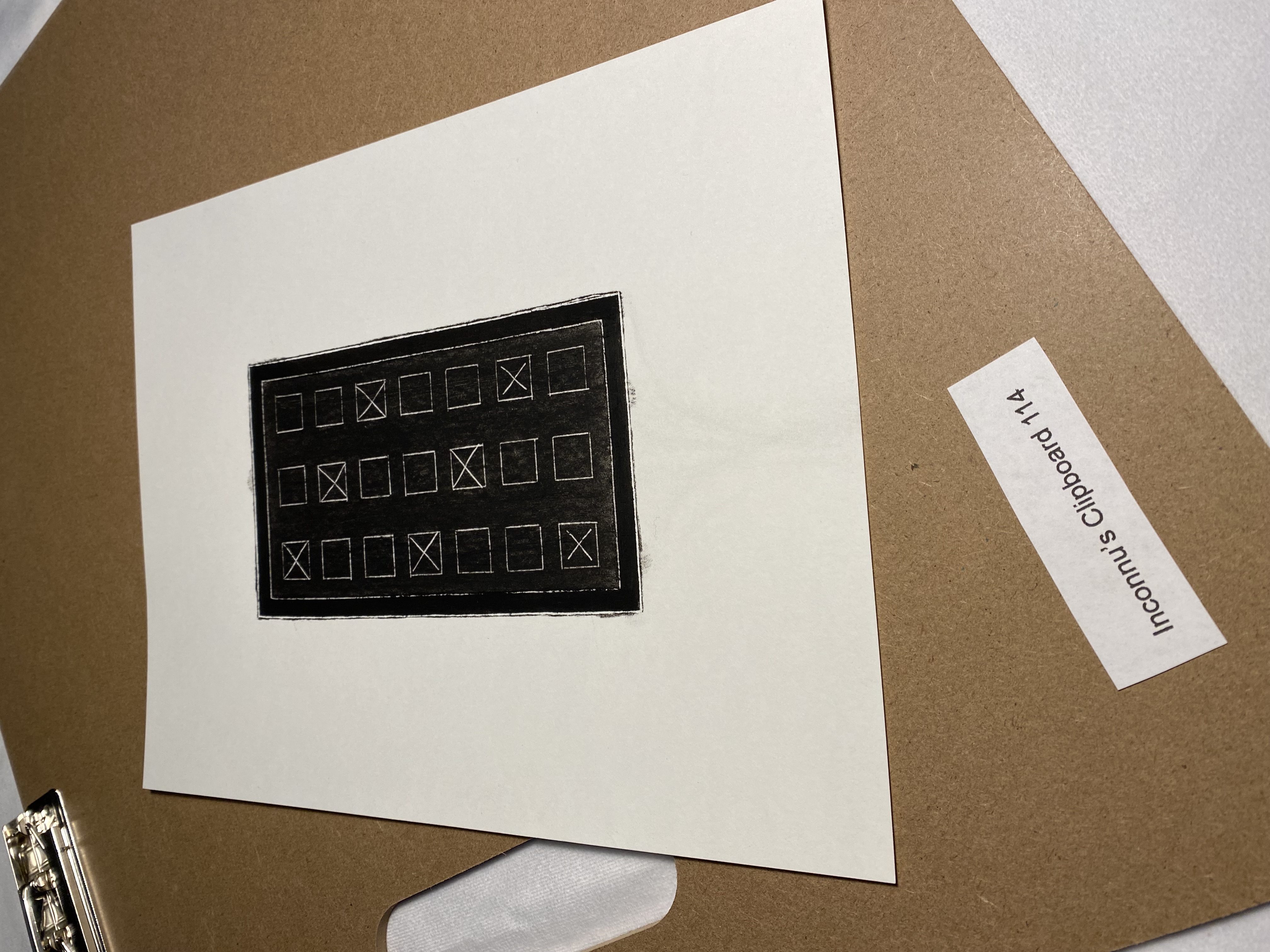 Cluster's and twisted squares No. 2