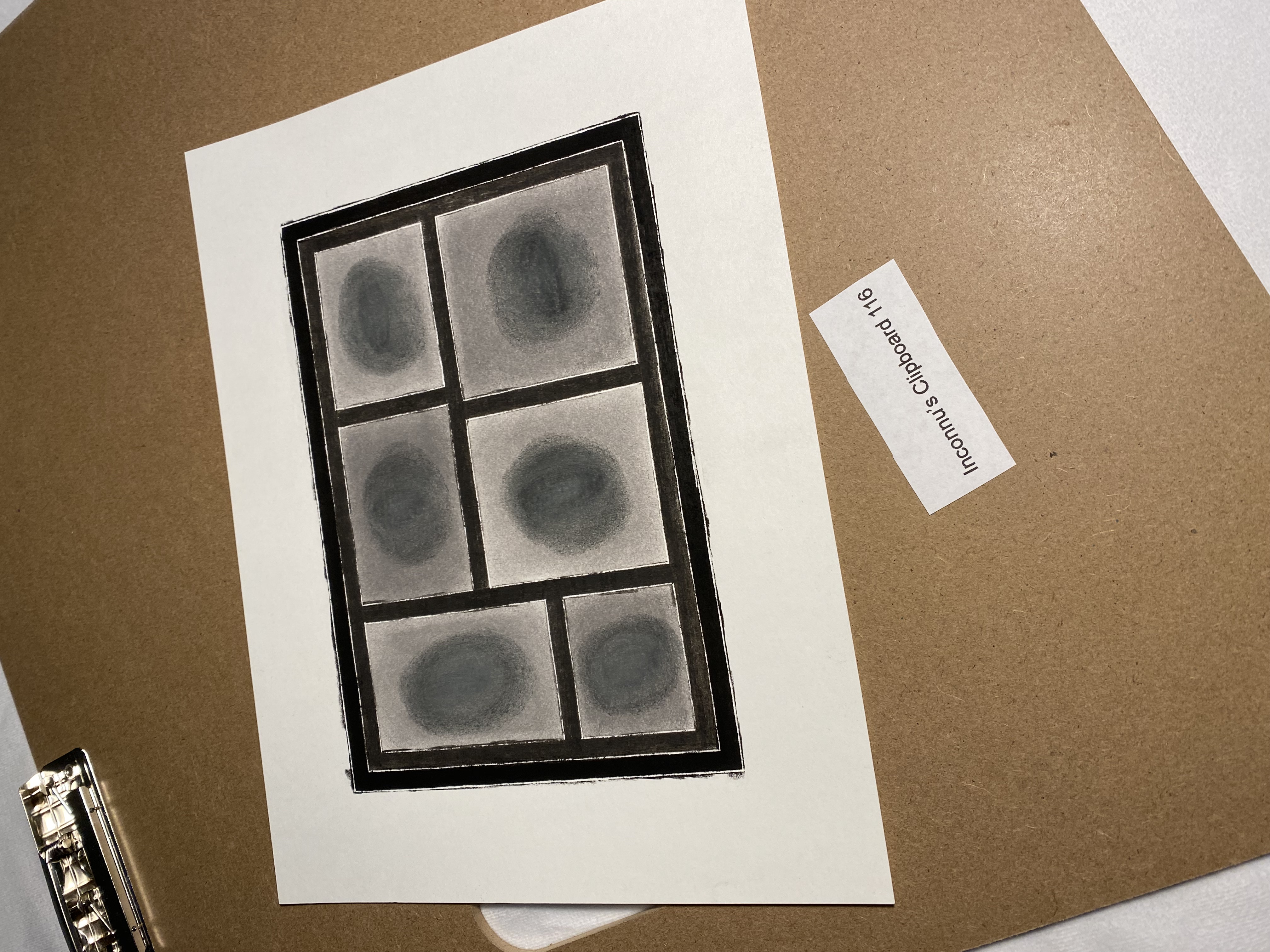 Wall with paintings No. 1 