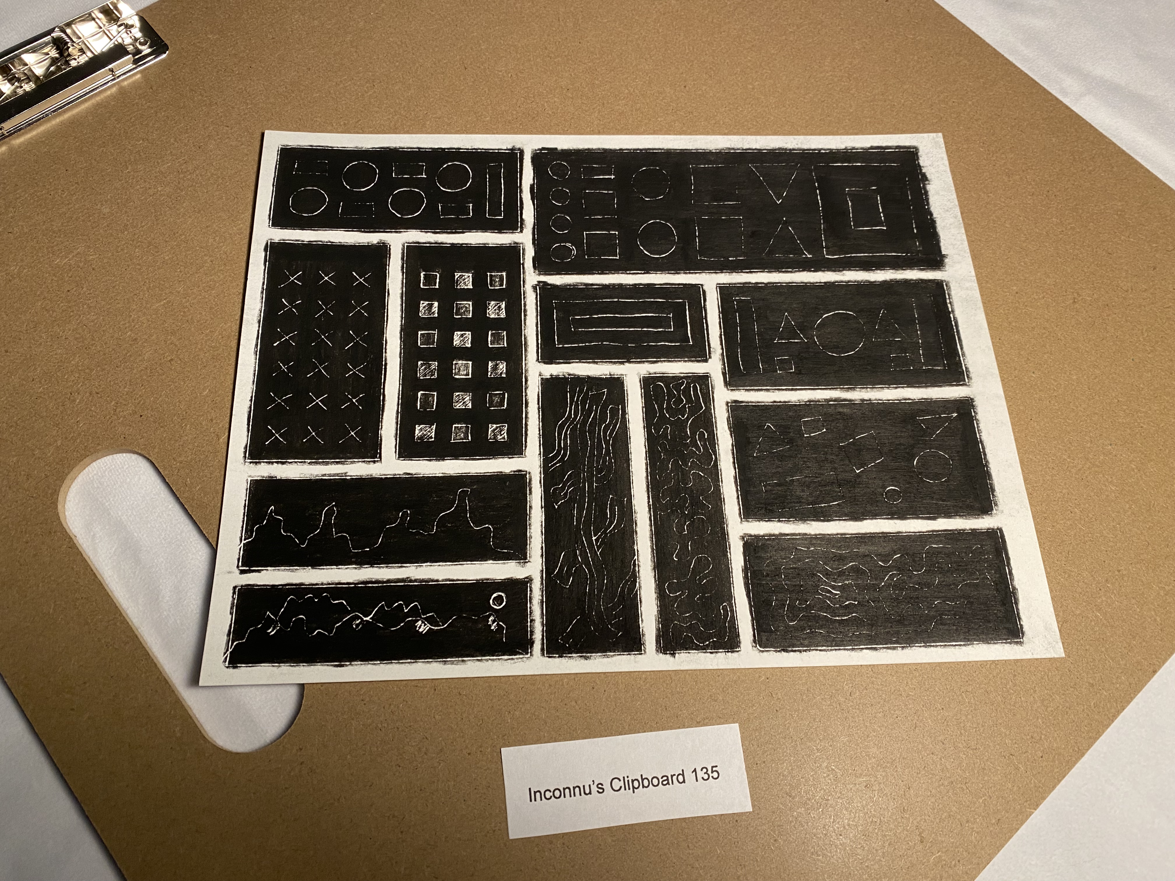 Wall of paintings No. 1