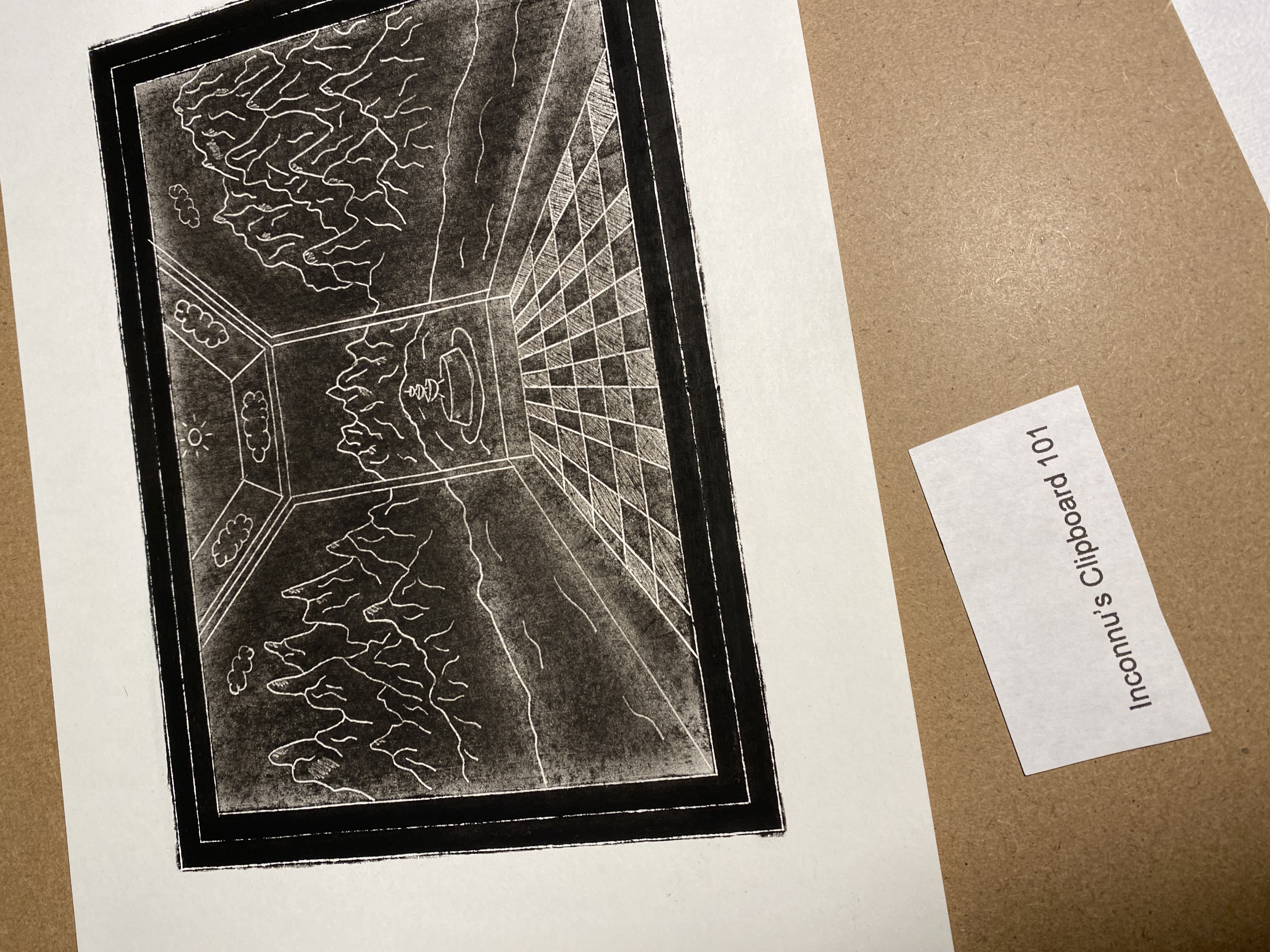 Gemstones under the fountain No. 1