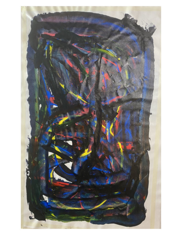  Primary No. 5  Deep Dark Space In Primary Colors