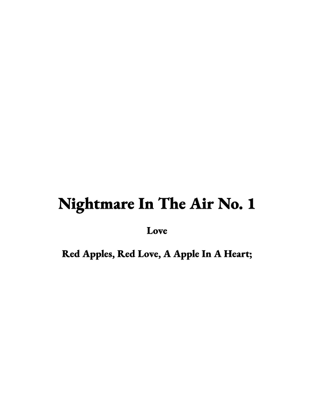 Nightmare In The Air No. 1